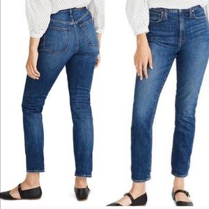 Madewell the high rise slim boyfriend jean